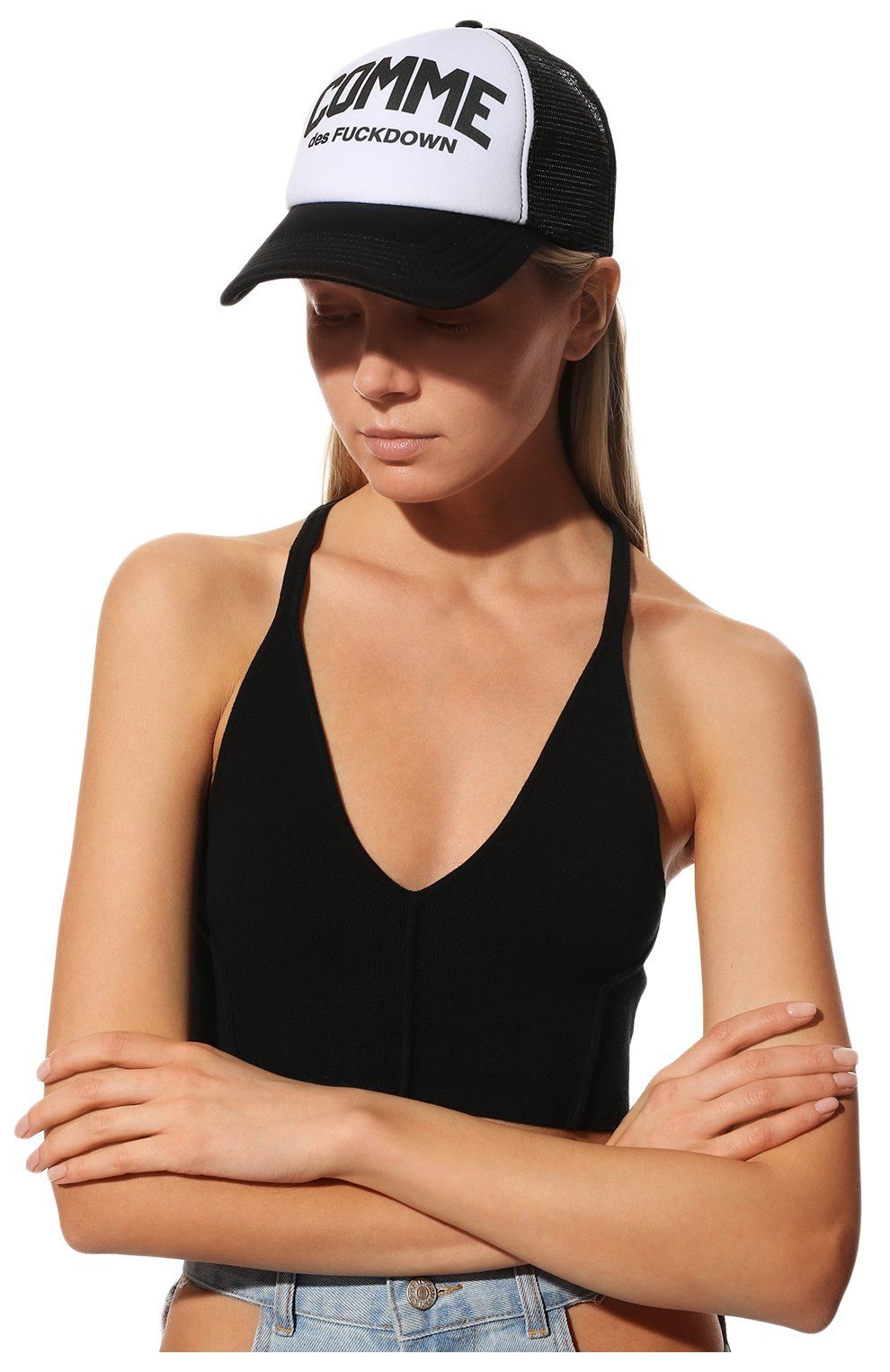 Black Polyester Women Hat