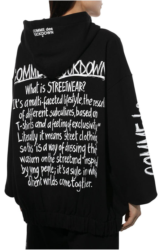 Black Cotton Women Sweater