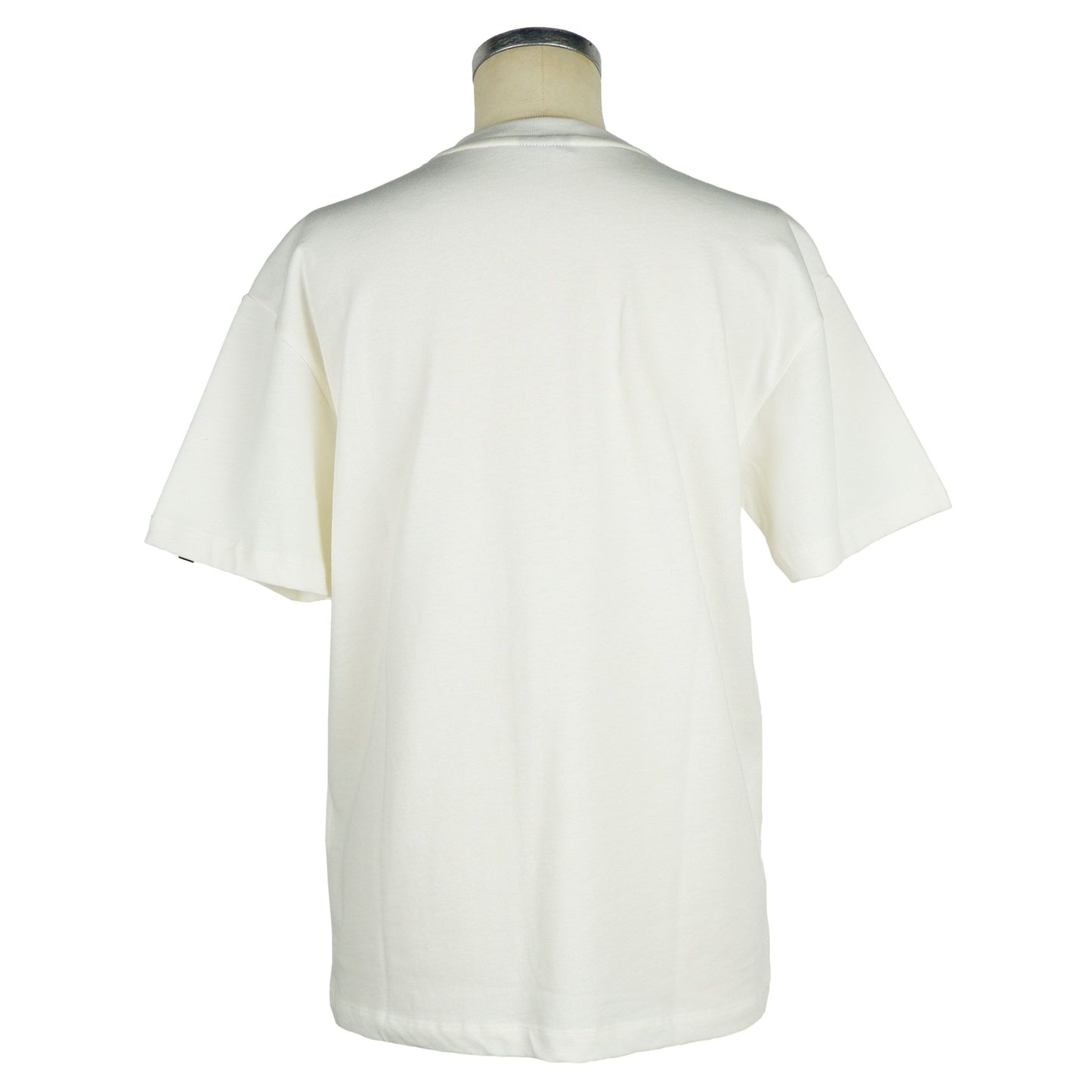 White Cotton Women T-Shirt