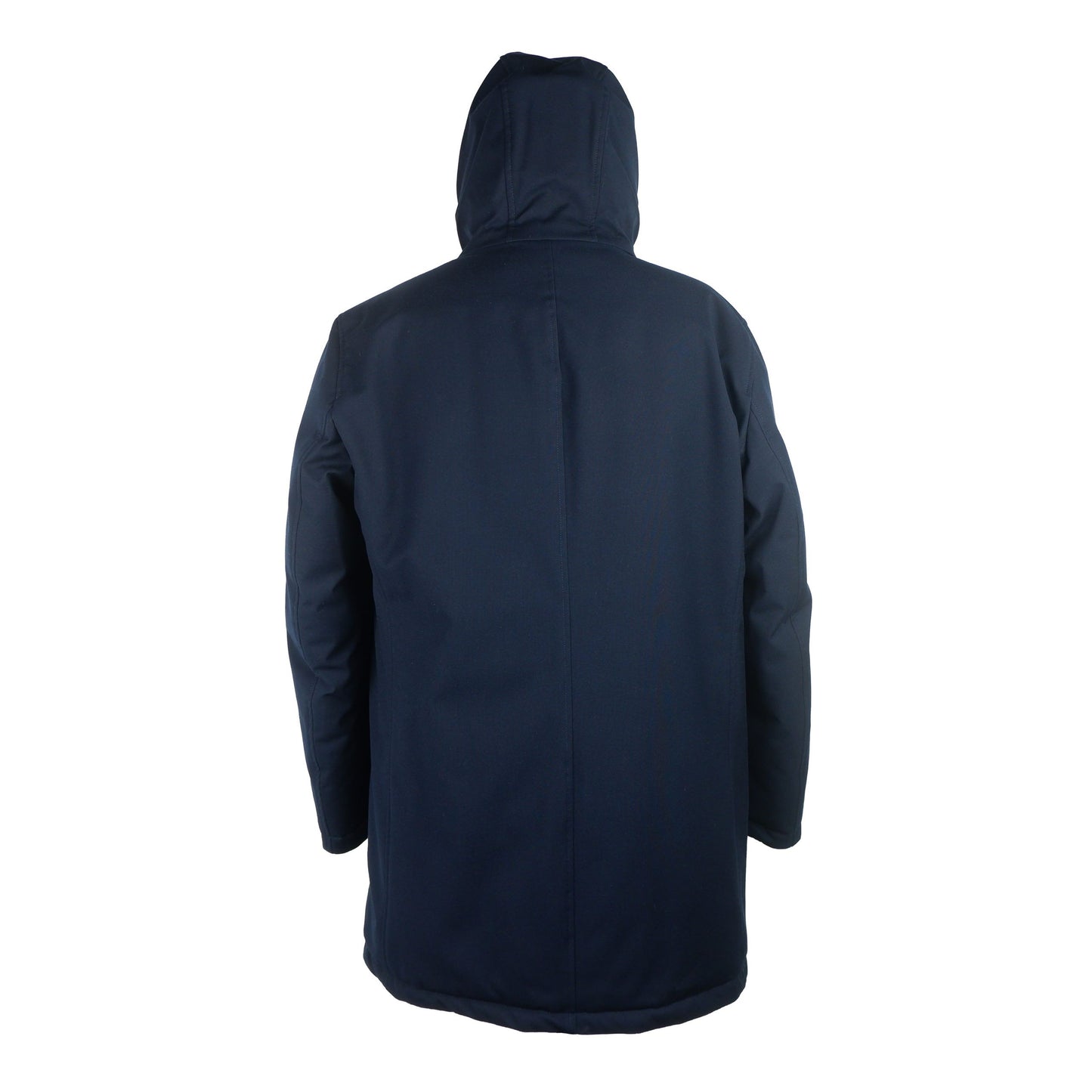 Blue Polyester Men Jacket