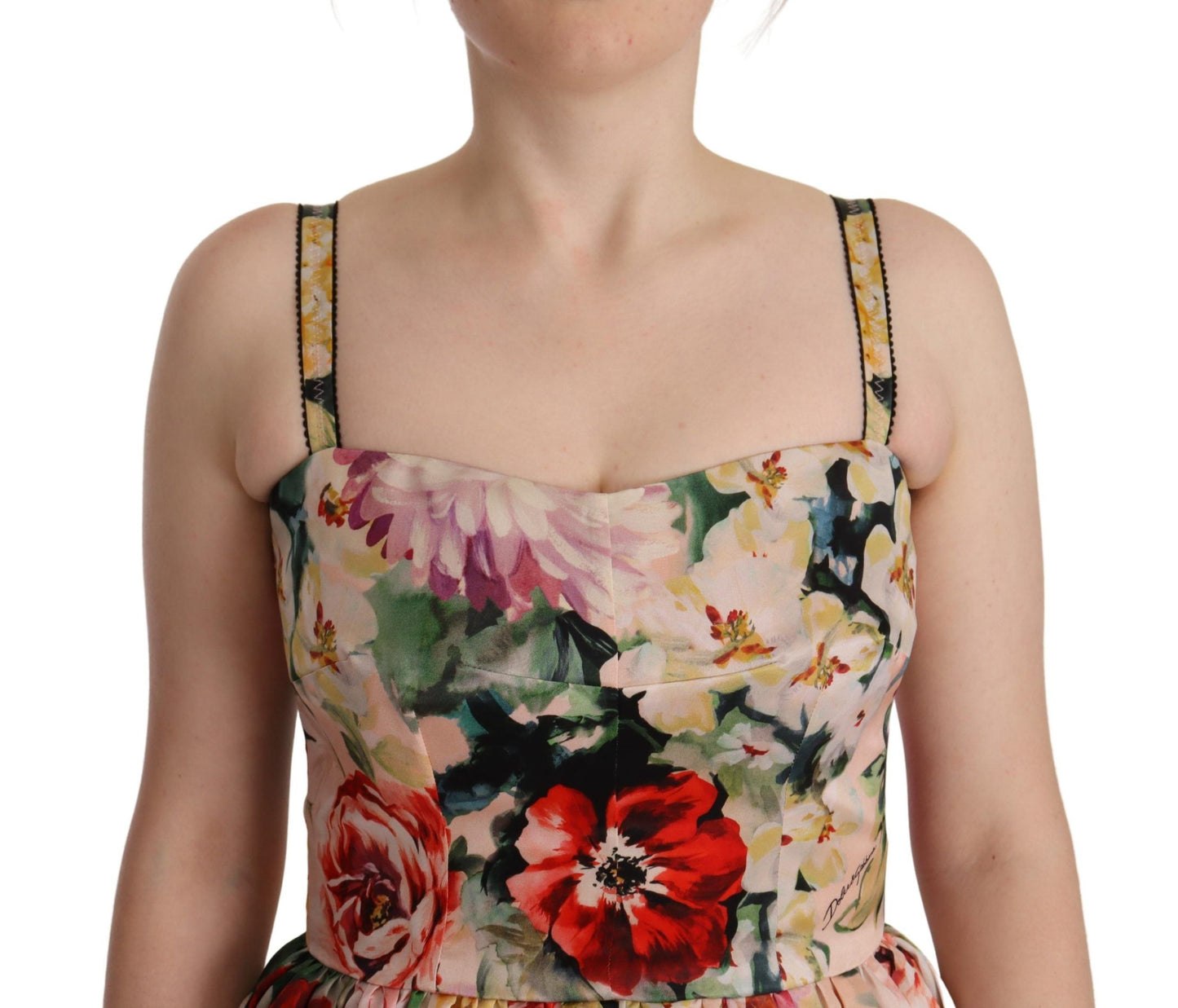 Floral Silk Maxi Dream Dress