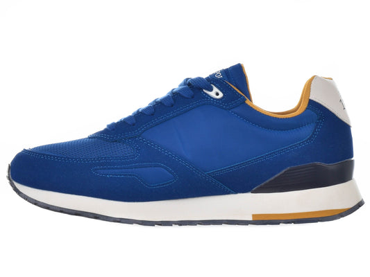 Blue Eco Fabric Men Sneaker