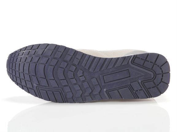 White Fabric Men Sneaker