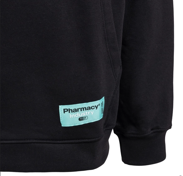 Black Cotton Men Sweater