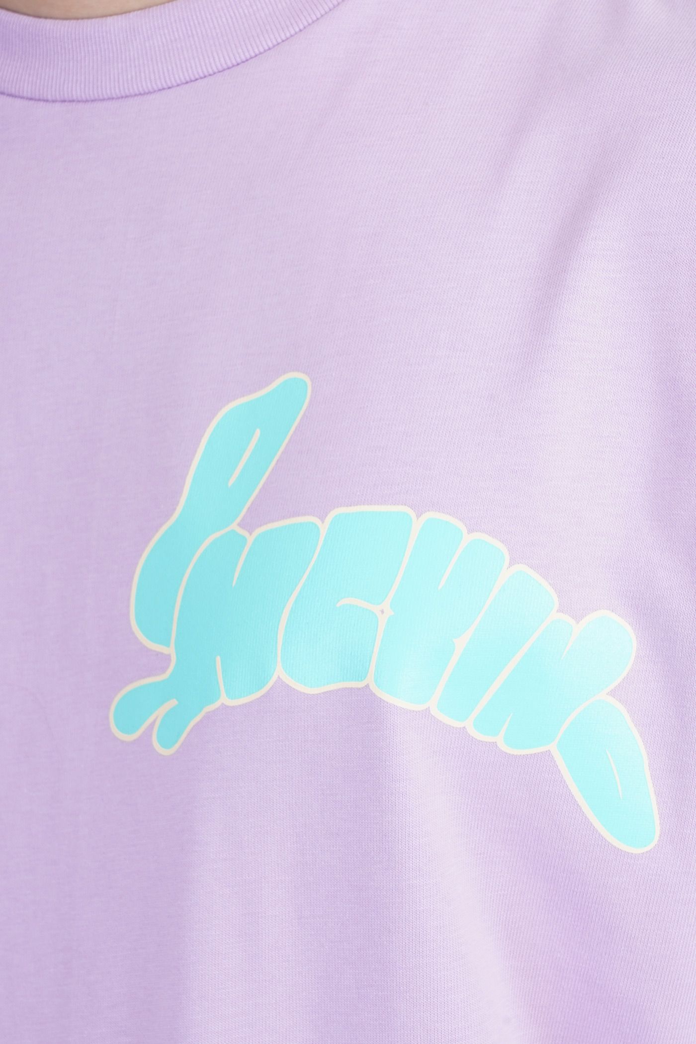 Purple Cotton Men T-Shirt