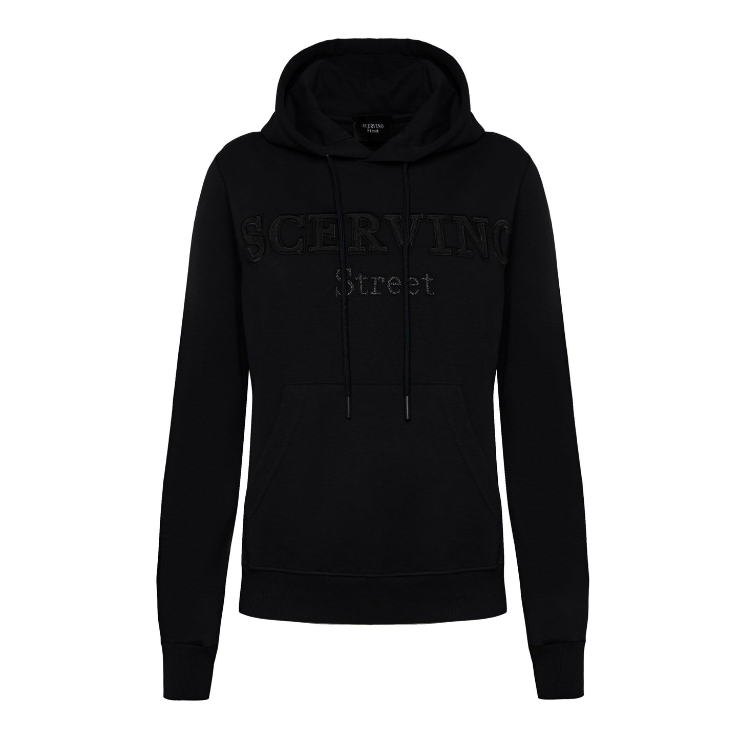 Black Cotton Women Sweater