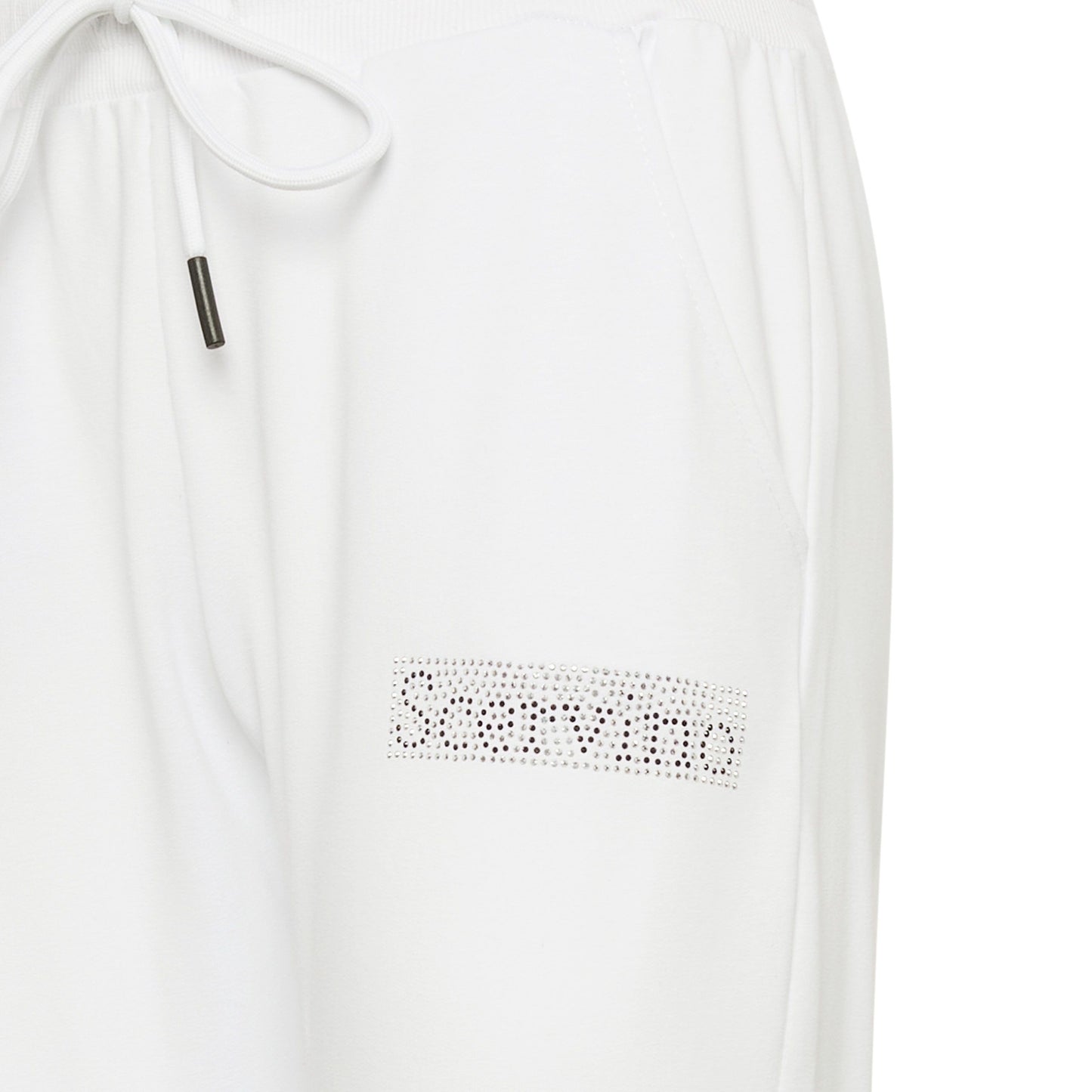 White Cotton Women's Pants