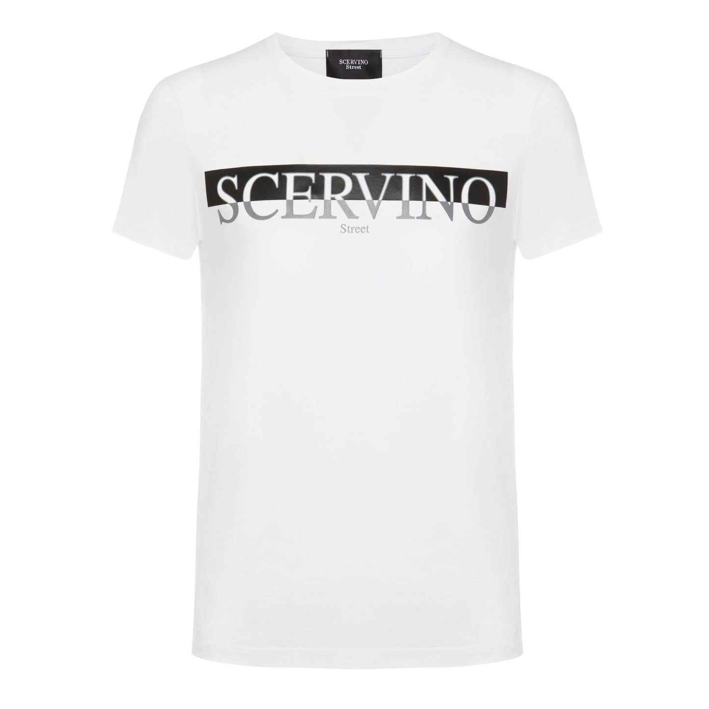 White Cotton Men T-Shirt