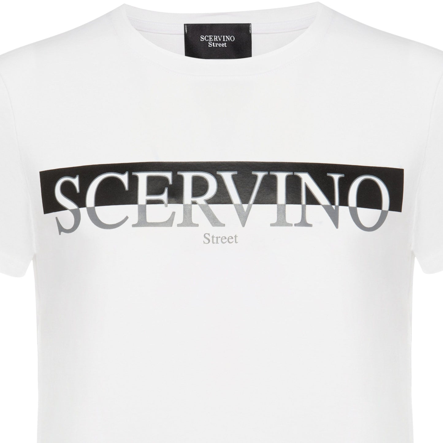 White Cotton Men T-Shirt