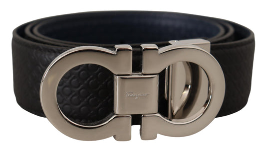 Elegant Reversible Leather Belt - Dual Tone
