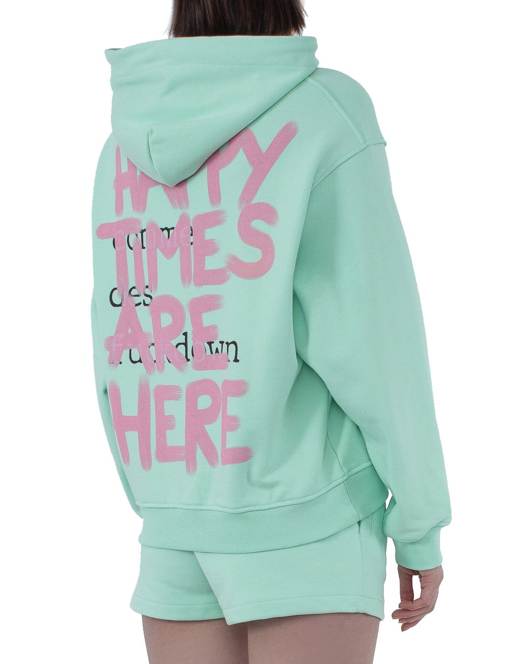 Green Cotton Women Sweater