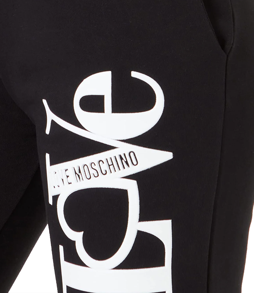Black Cotton Women Sweatpant