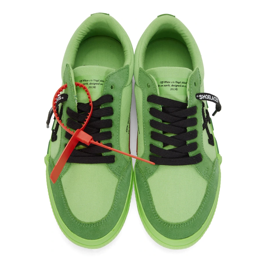 Green Linen Women Sneaker