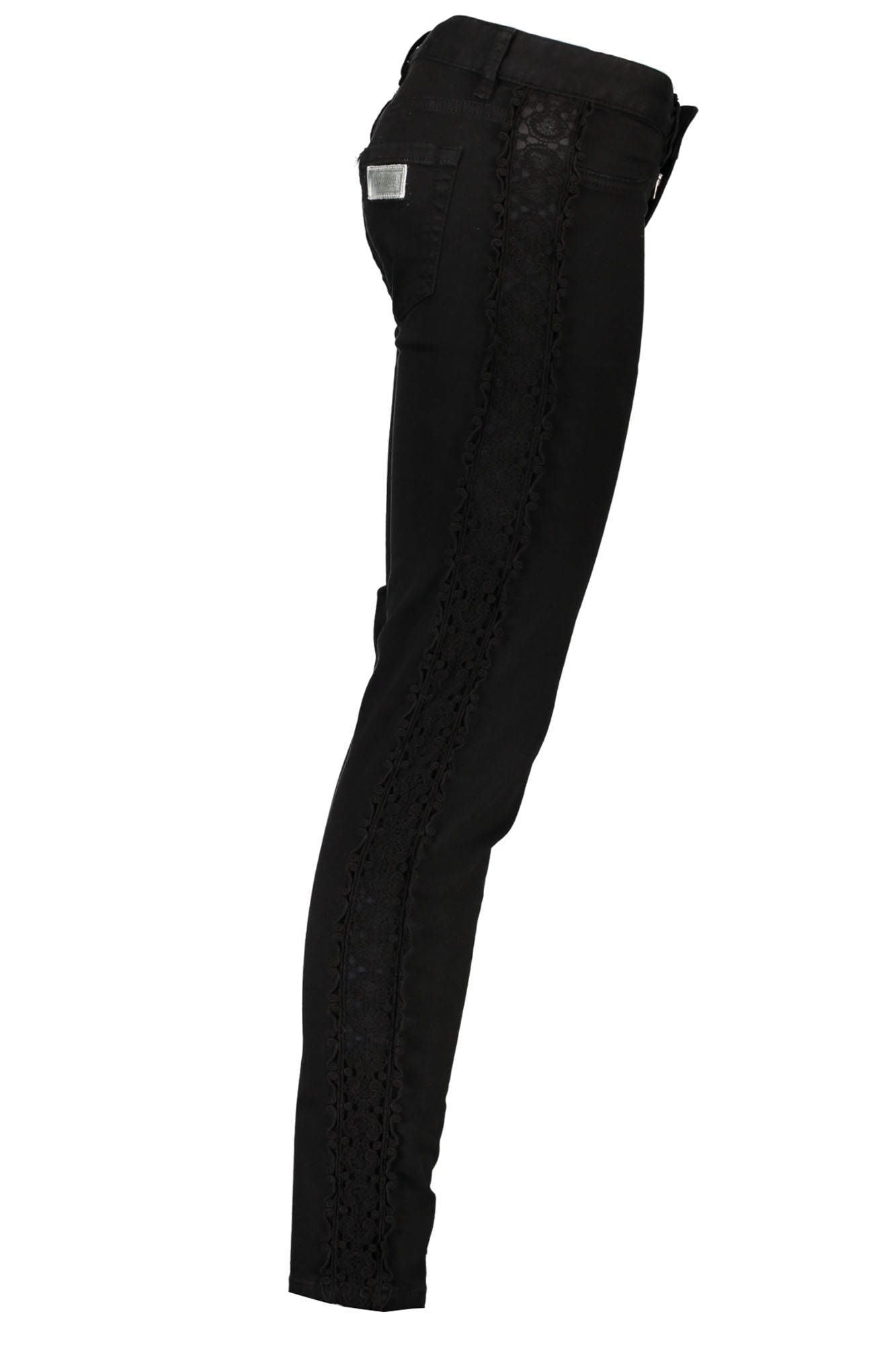 Black Cotton Women Jeans