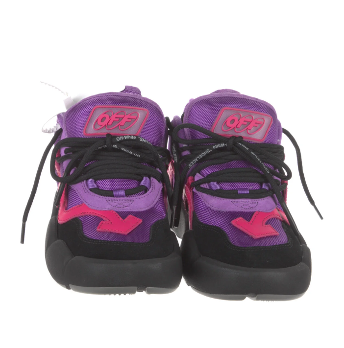 Purple Polyester Women Sneaker