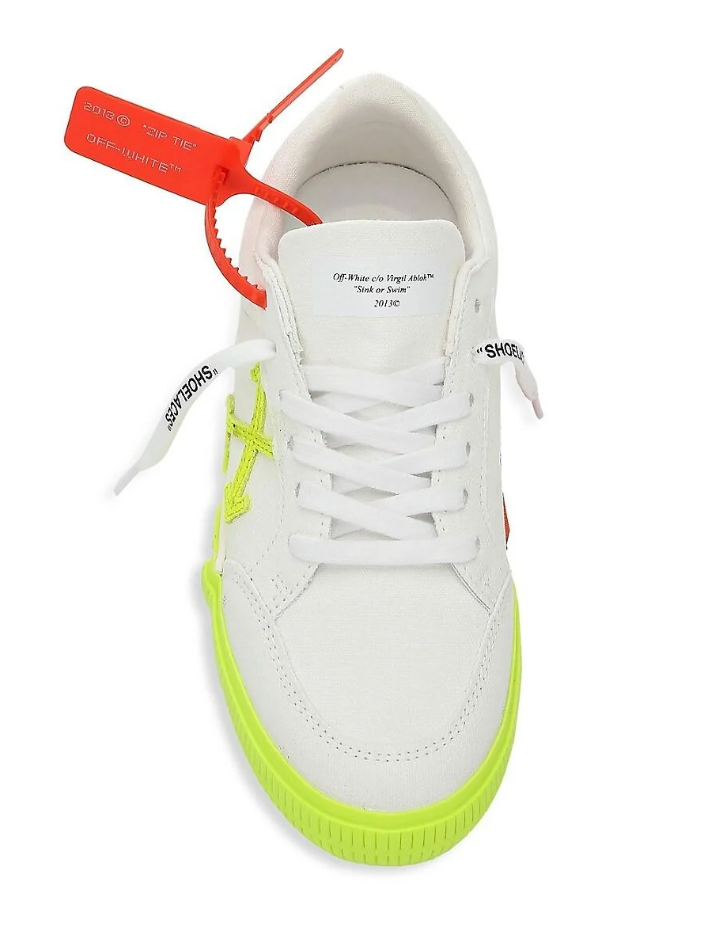 Yellow Cotton Women Sneaker