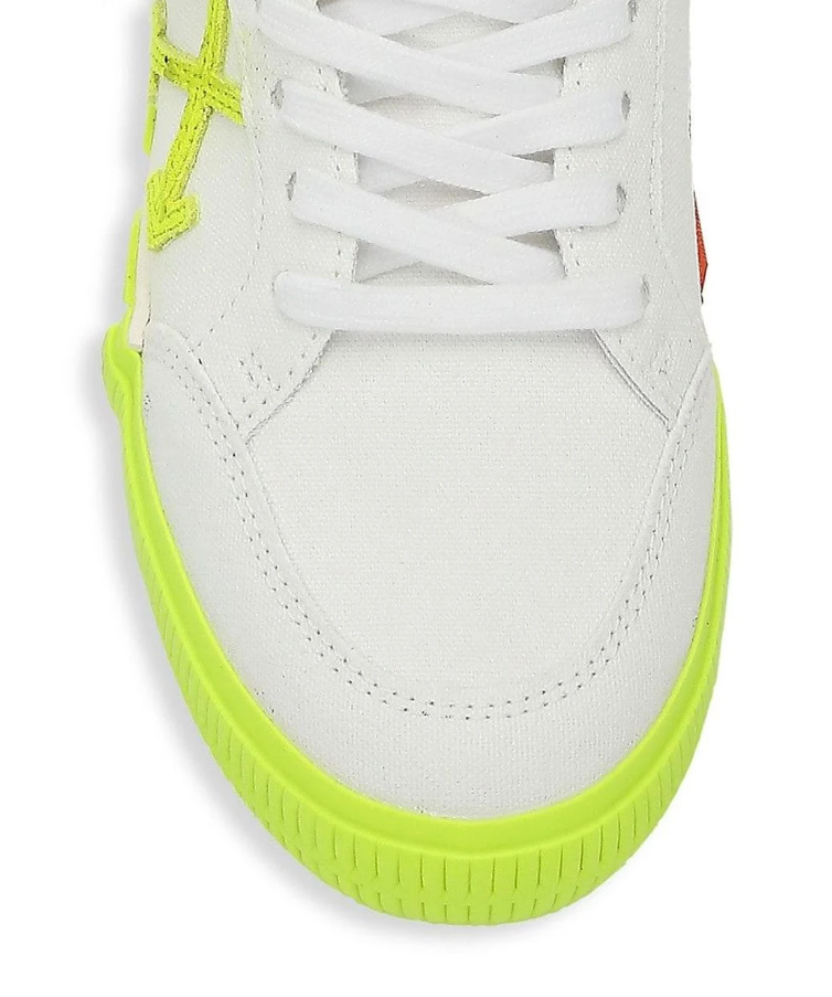 Yellow Cotton Women Sneaker