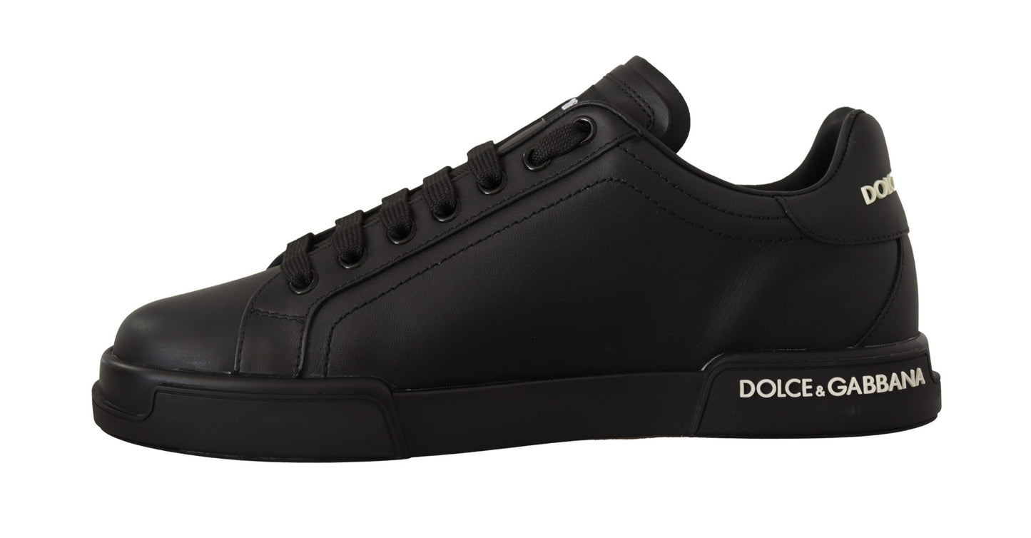 Elevate Your Step with Timeless Black Sneakers