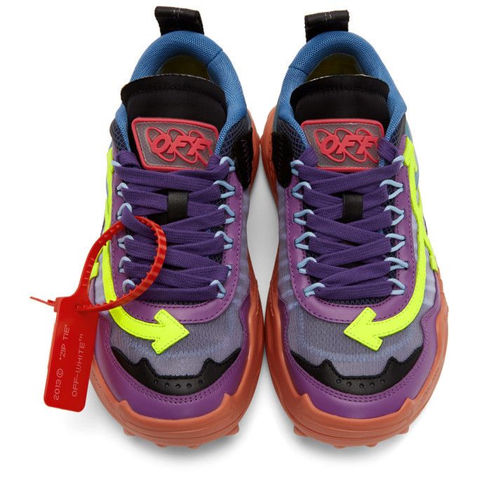 Purple Polyester Men Sneaker