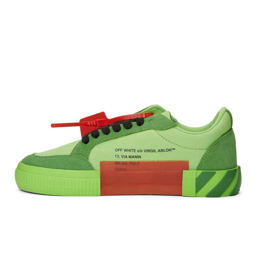 Green Linen Men Sneaker