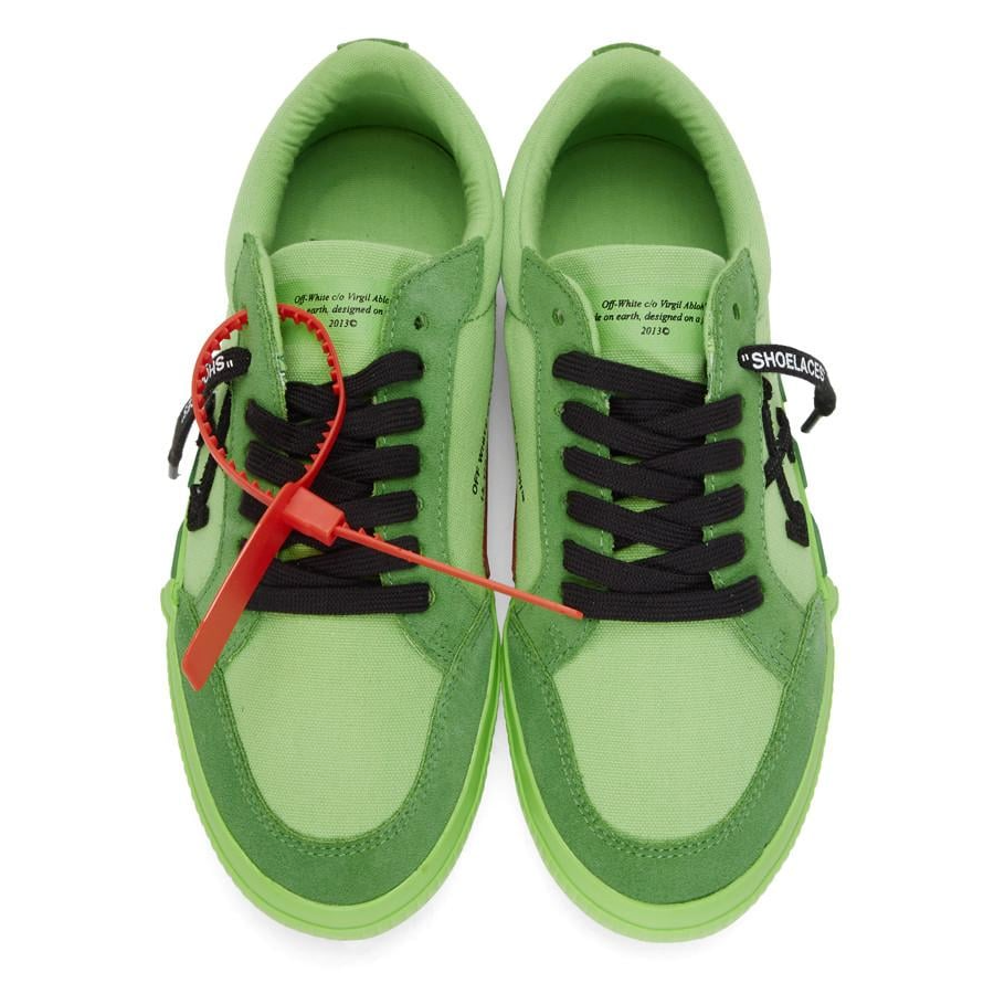 Green Linen Men Sneaker