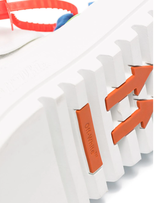 White Polyurethane Men Sneaker