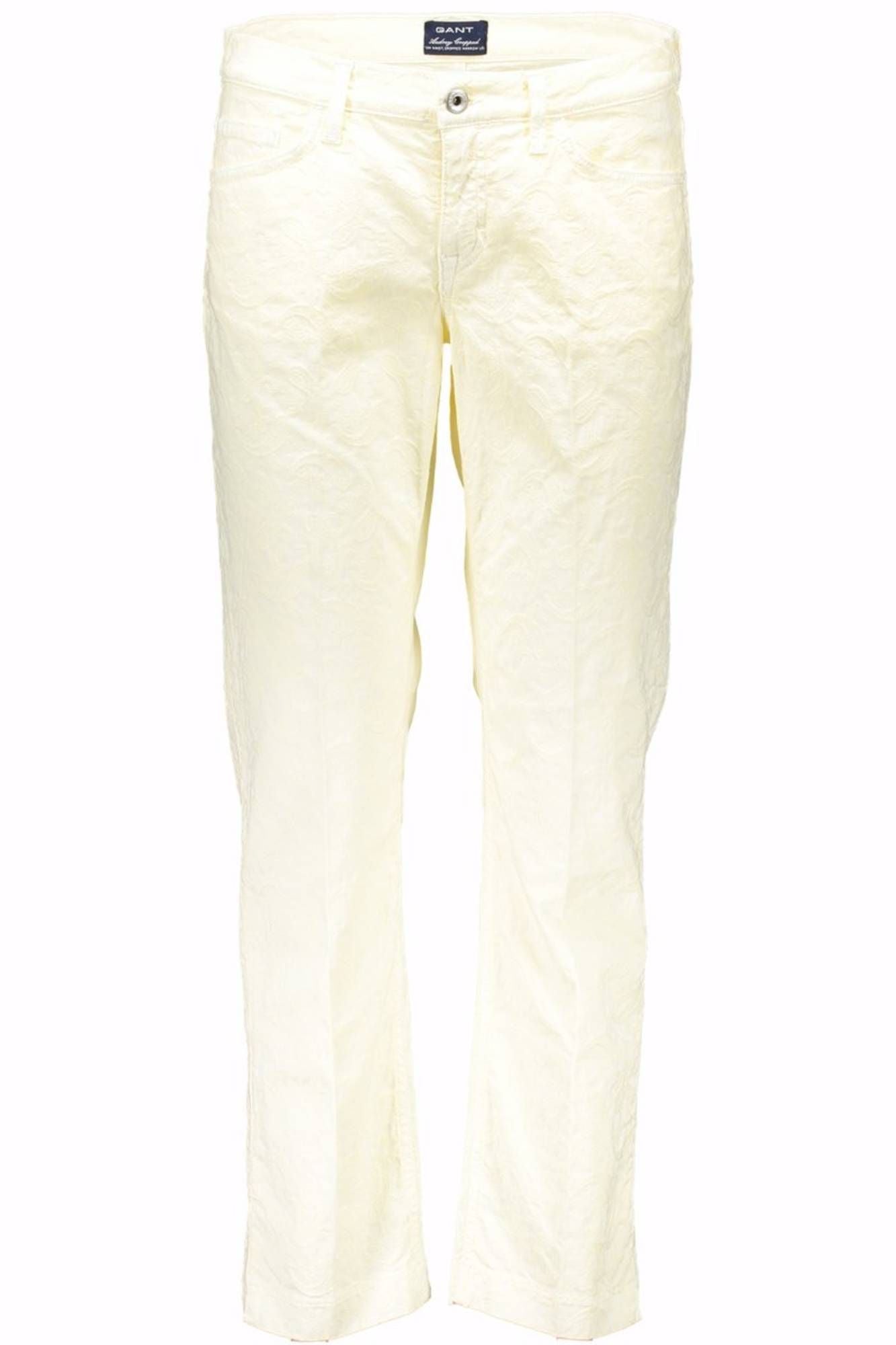 White Cotton Women Pant