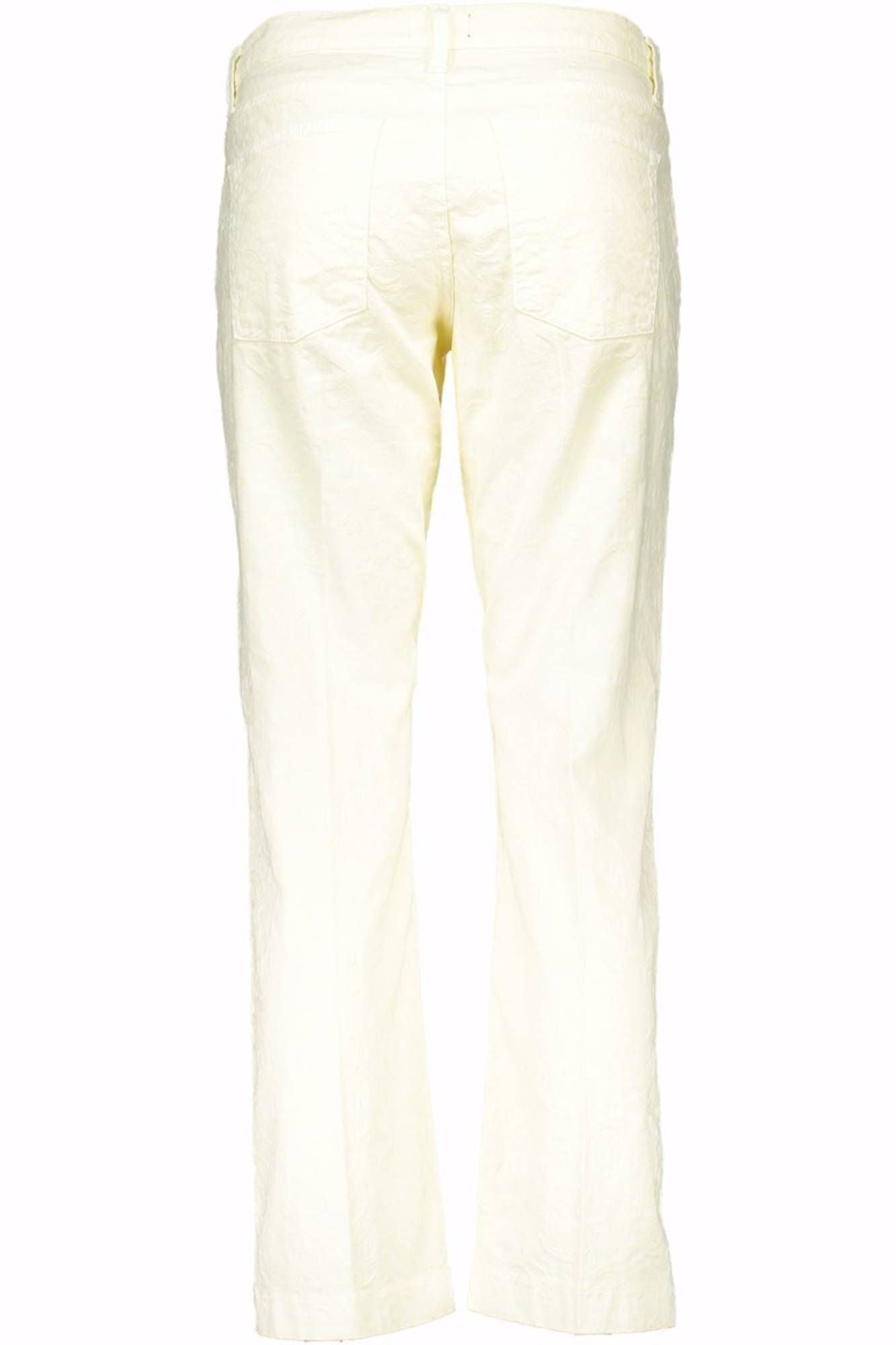 White Cotton Women Pant