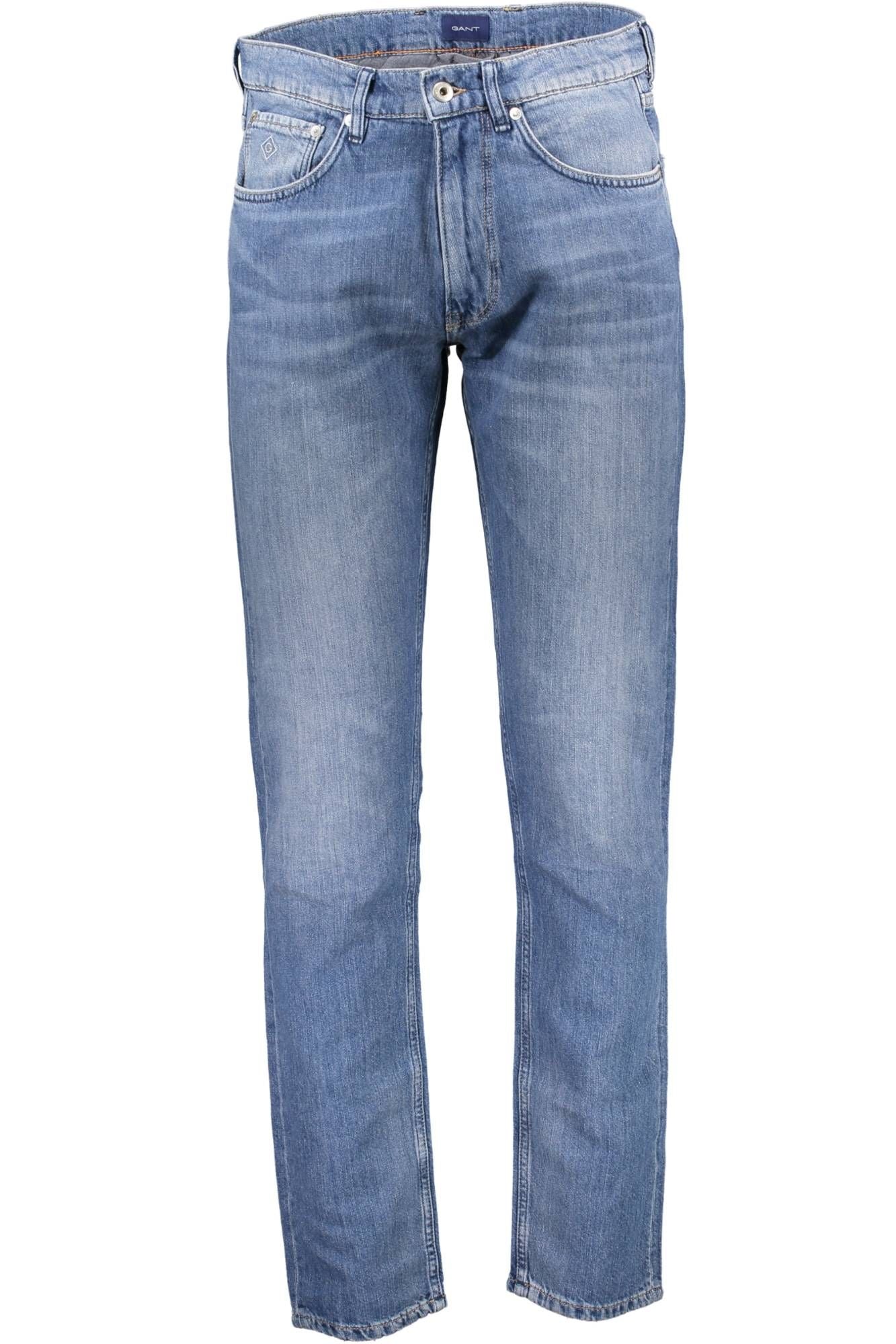 Blue Cotton Men Jeans