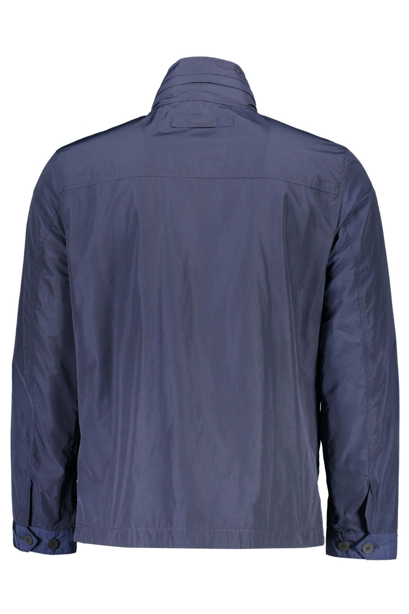 Blue Polyester Men's Jacket