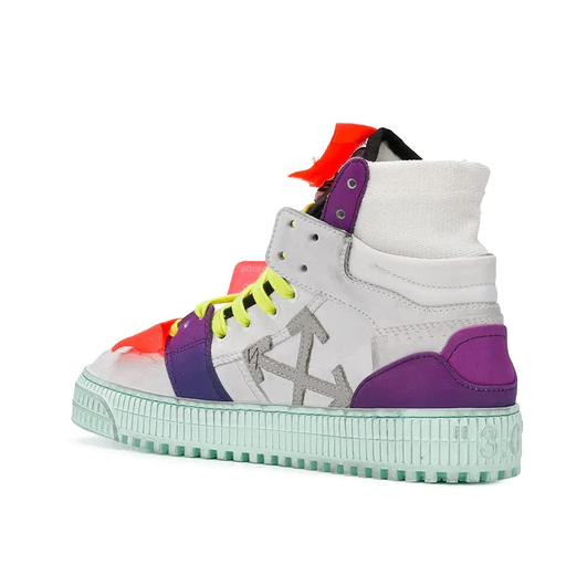 White Calfskin Men Sneaker