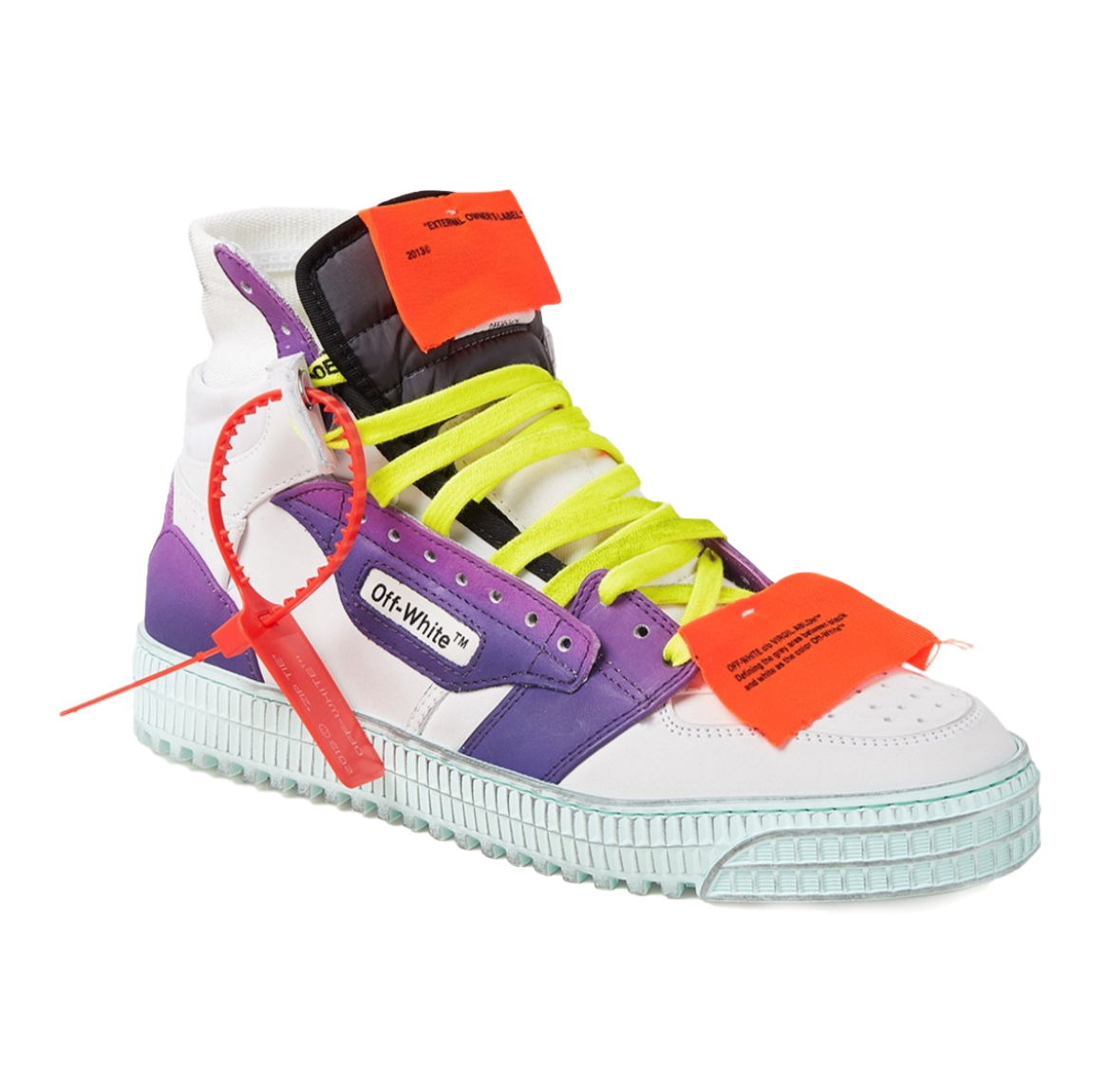 White Calfskin Men Sneaker
