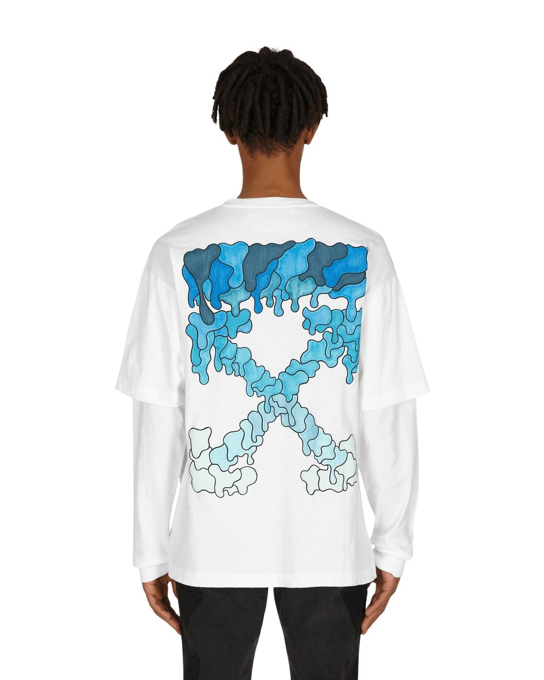 White Cotton Men T-Shirt