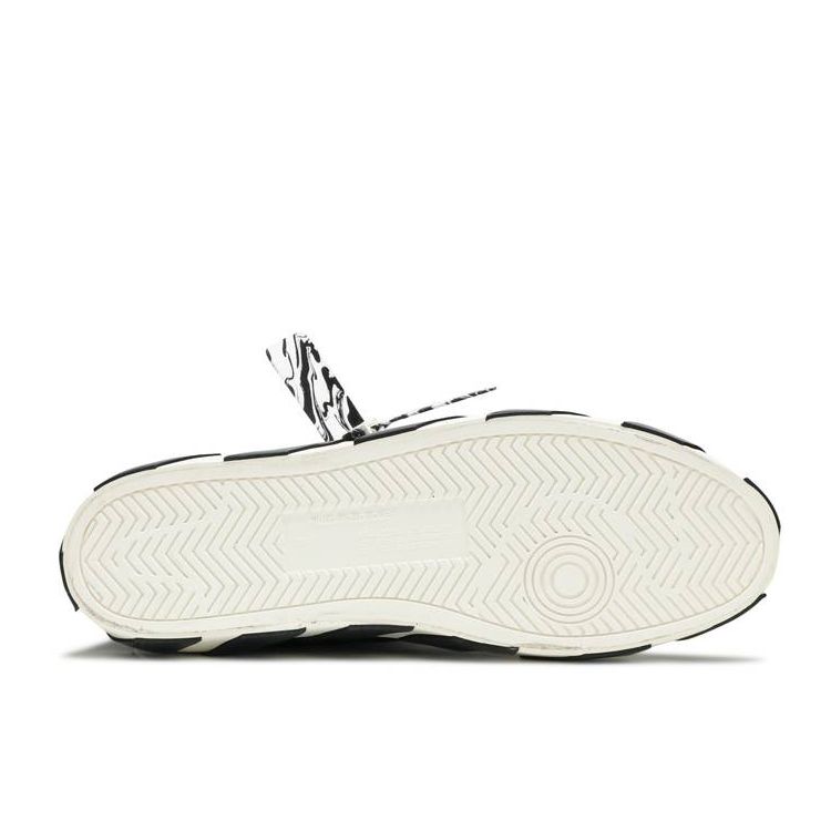 Black Cotton Men High-Top Sneaker