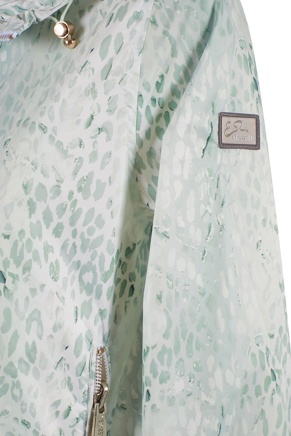 Green Polyester Women Jacket