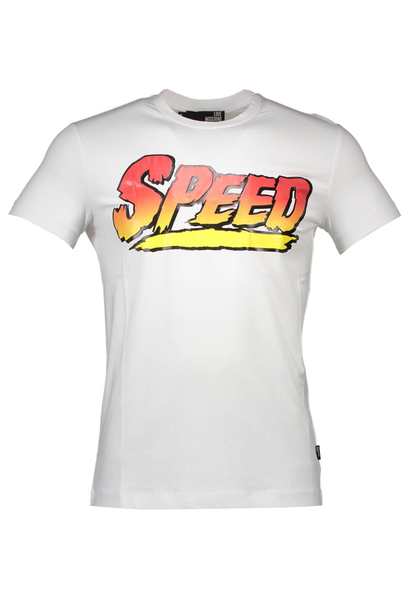 White Cotton Men T-Shirt
