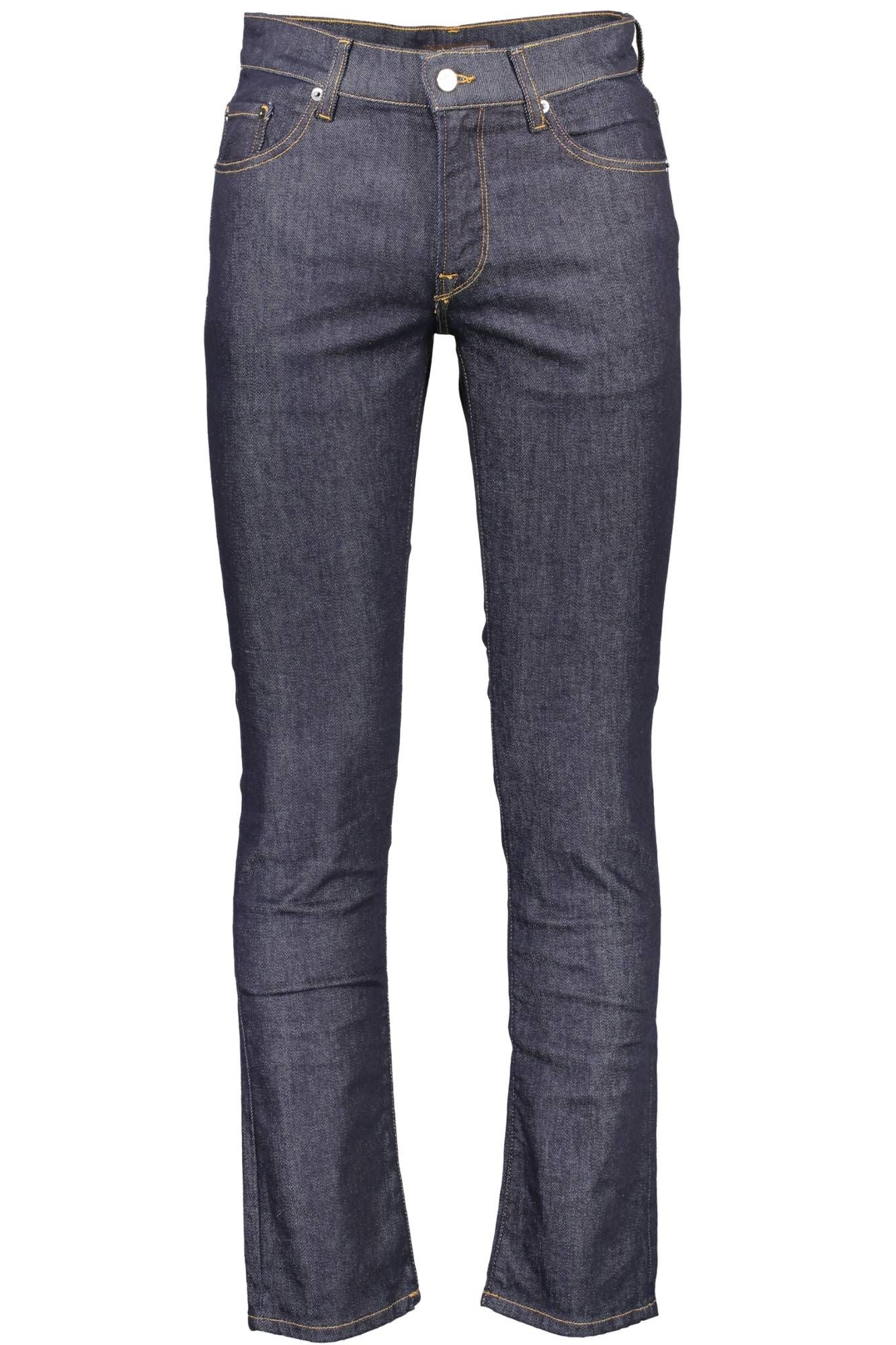 Blue Cotton Men Jean