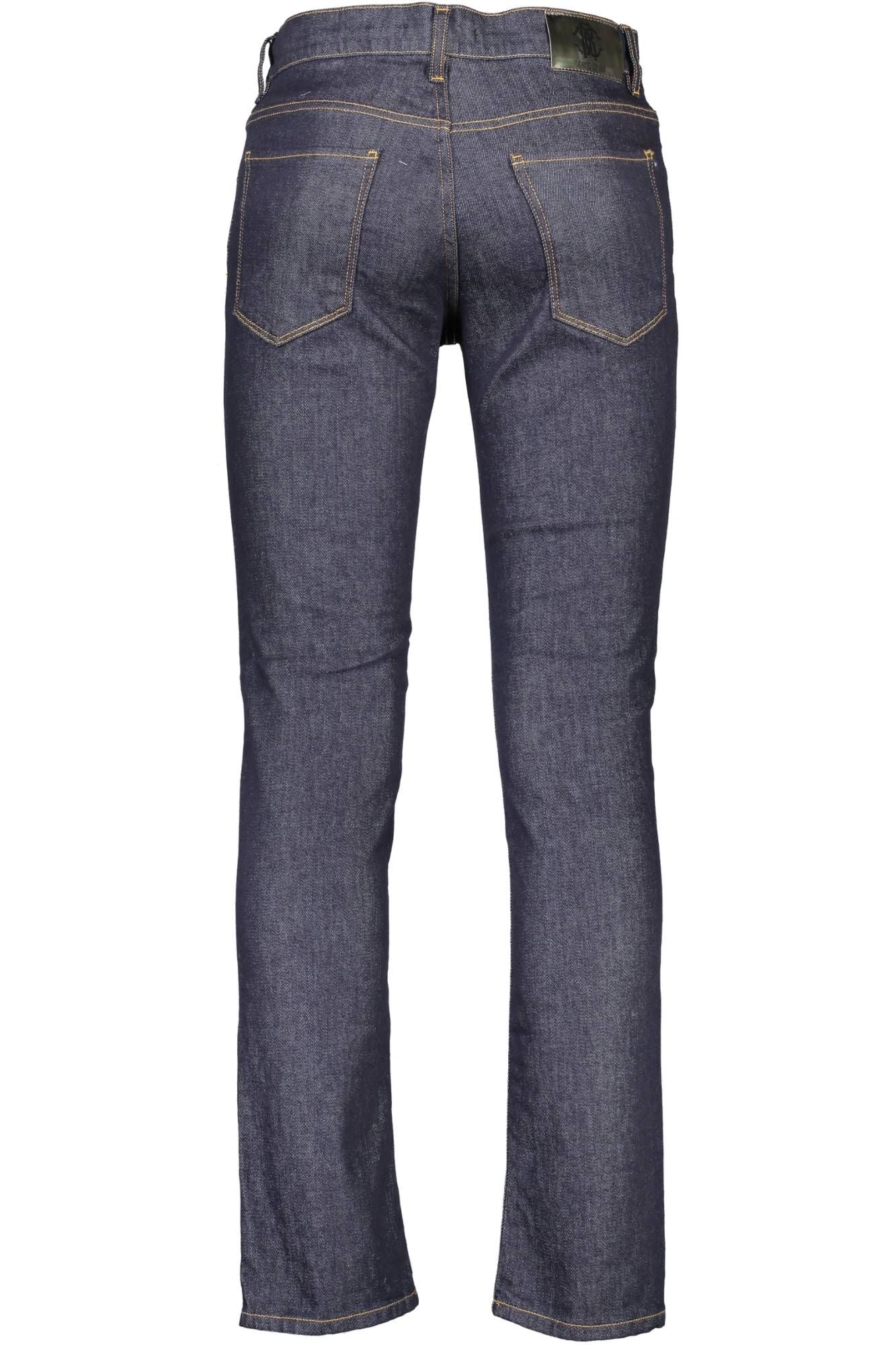 Blue Cotton Men Jean