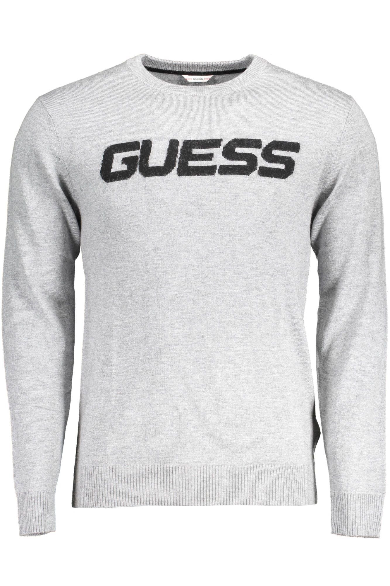 Gray Wool Men Sweater