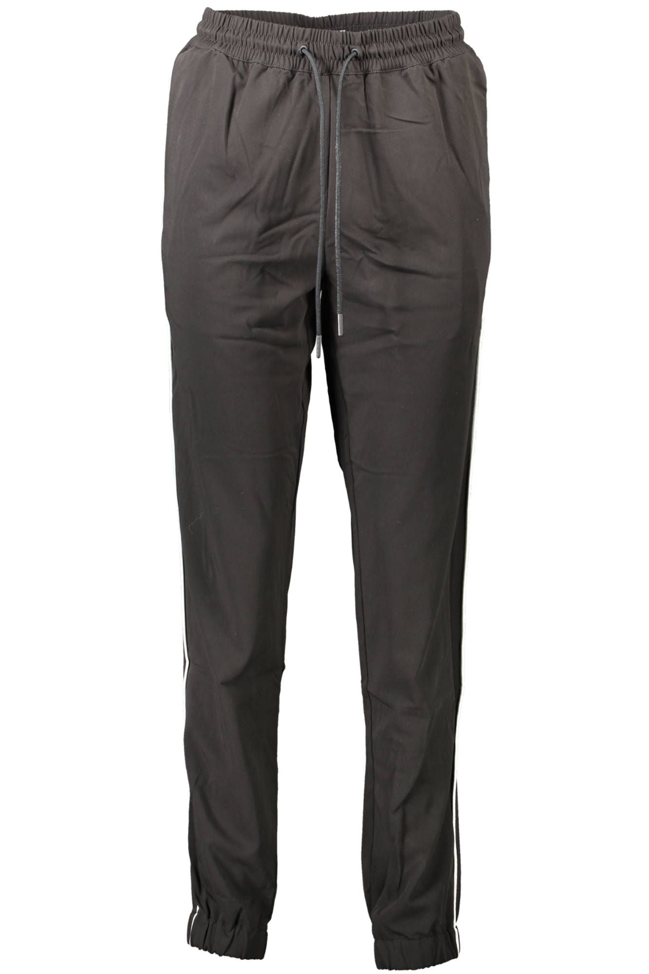Black Polyester Women Sport Pant