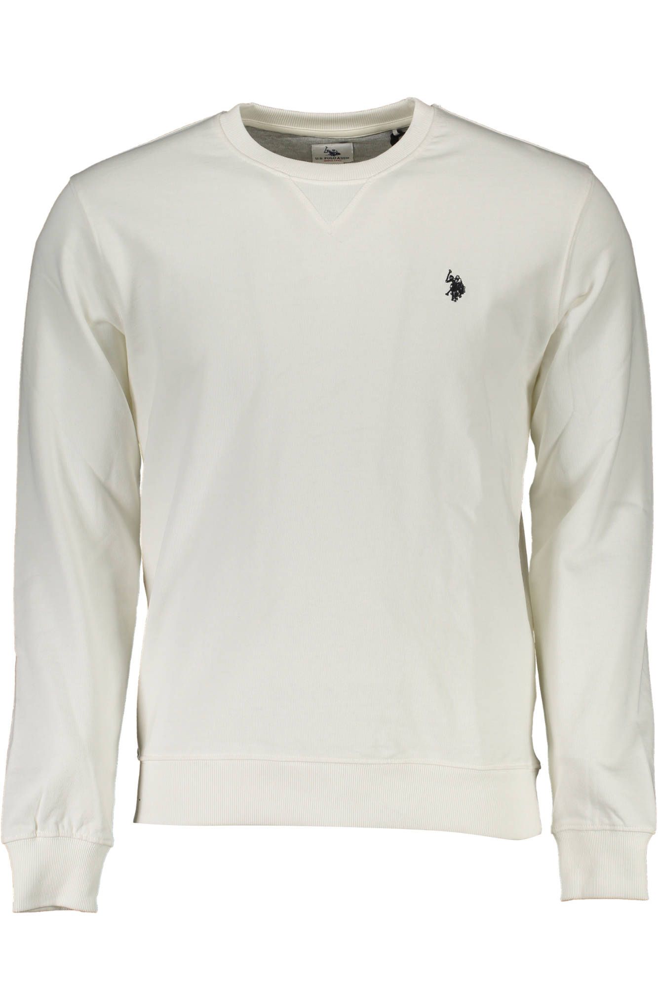 White Cotton Men Sweater