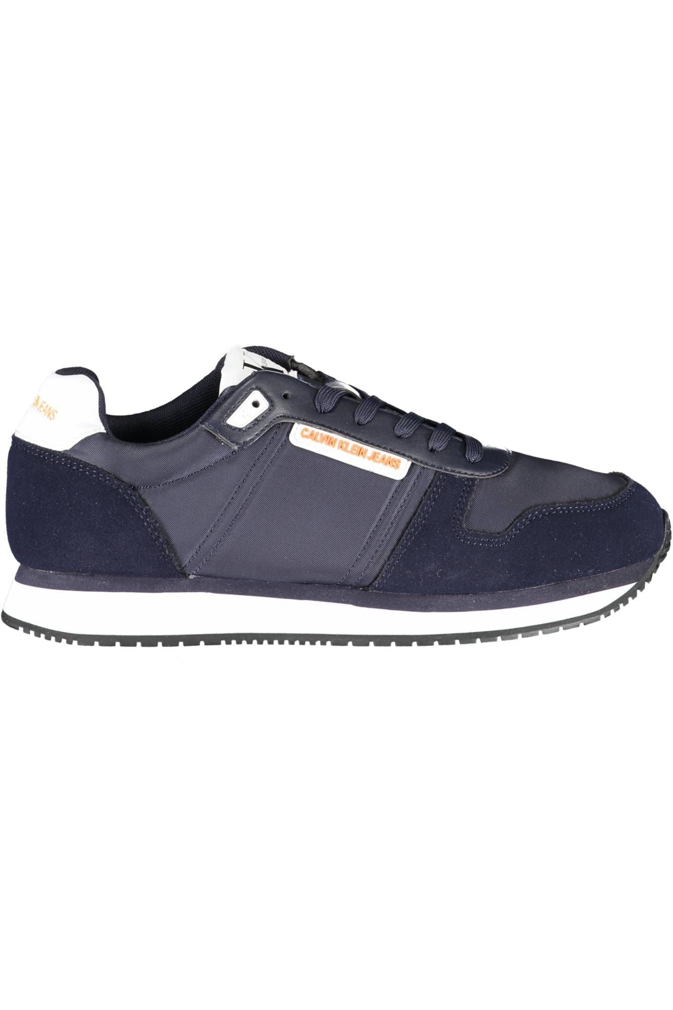 Blue Polyester Men Sneaker