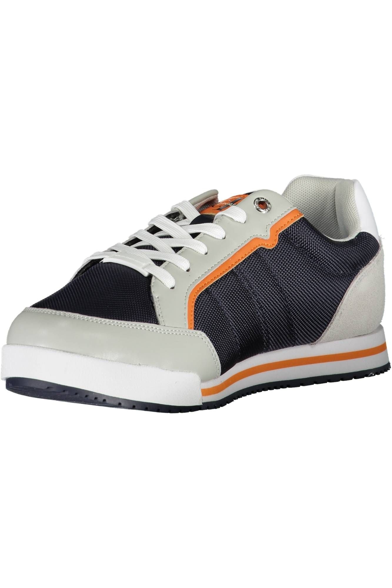 Blue Polyester Men Sneaker