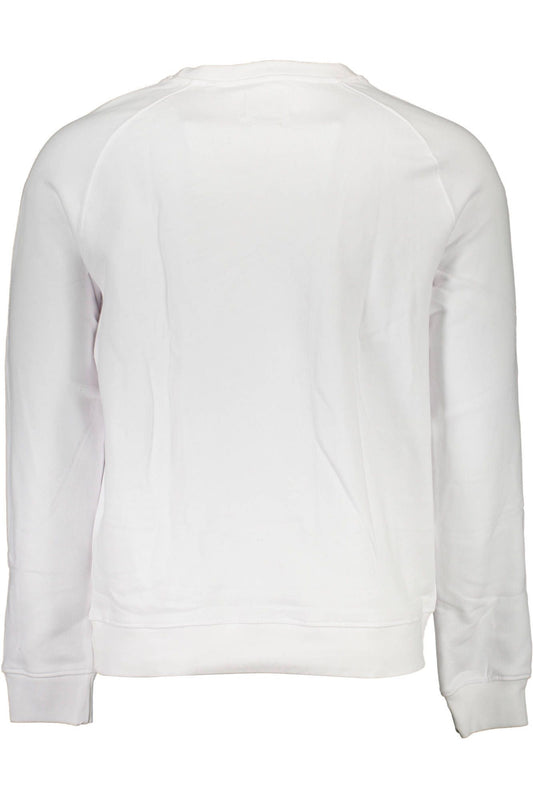 White Cotton Men Sweater