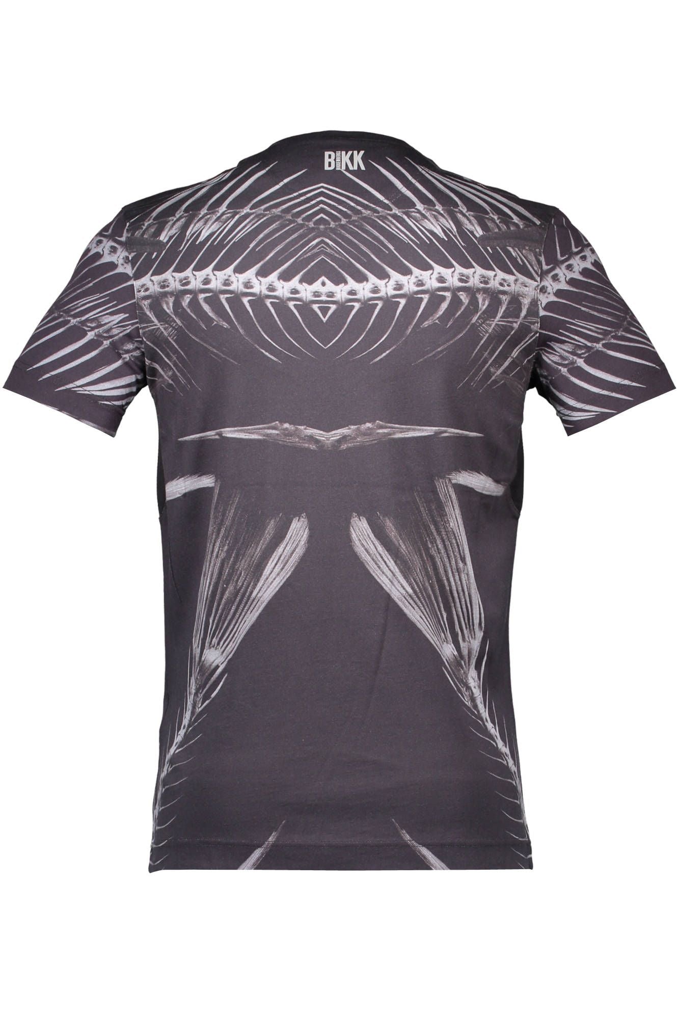 Black Cotton Men T-Shirt