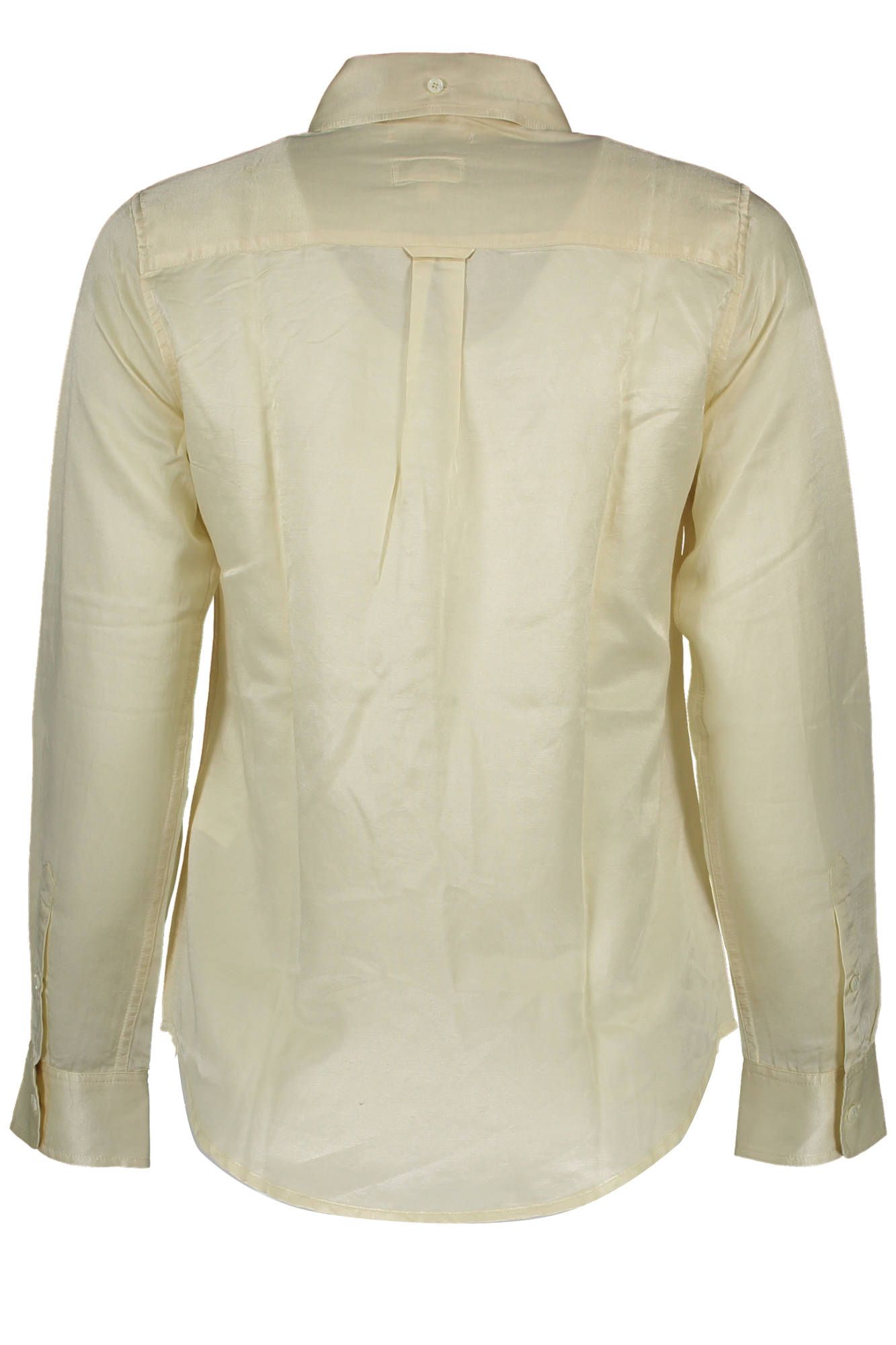 Beige Cotton Women Shirt