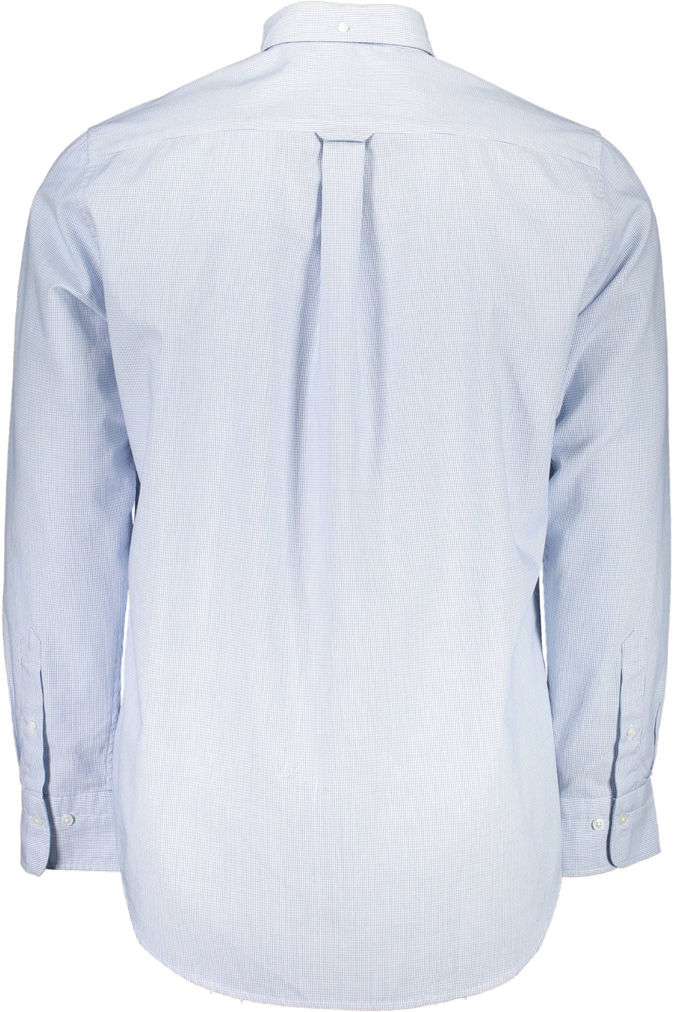 Light Blue Cotton Men Shirt