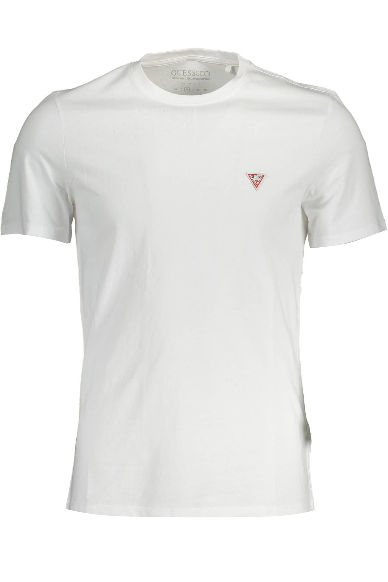 White Cotton Men T-Shirt