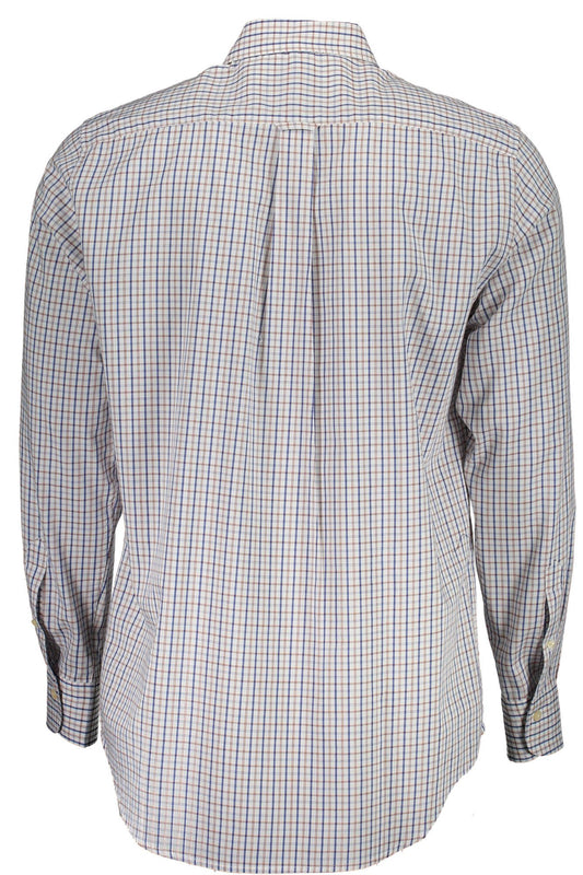 White Cotton Men Shirt