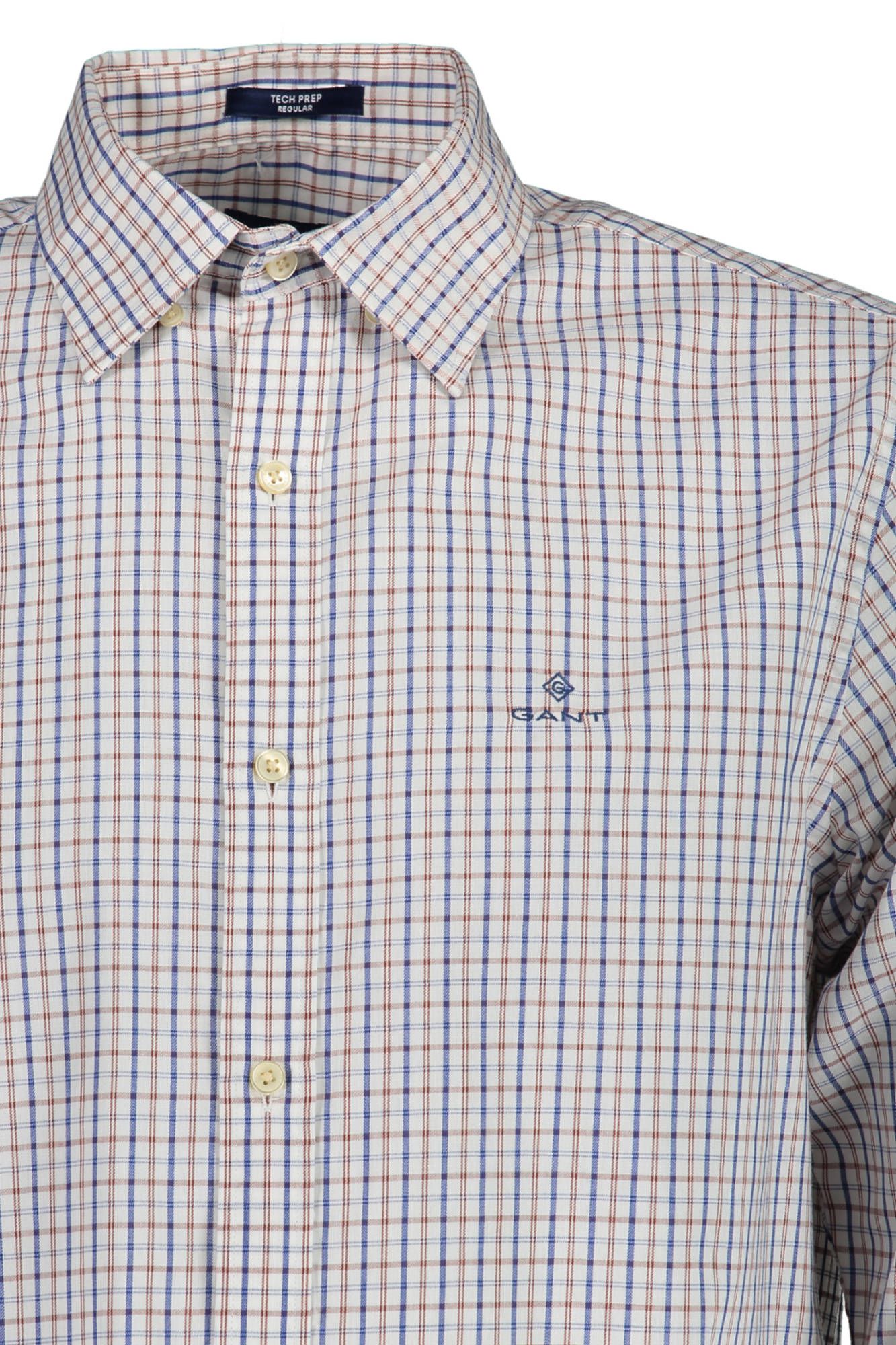 White Cotton Men Shirt